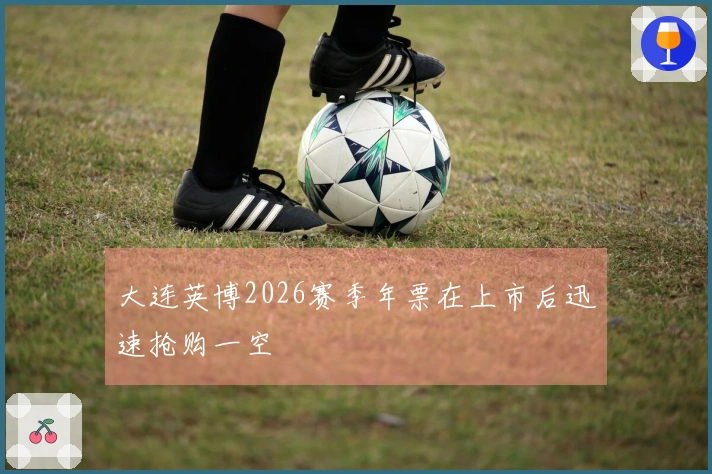 大连英博2026赛季年票在上市后迅速抢购一空